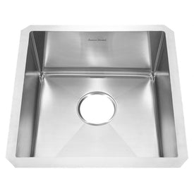 Pekoe 17" Single Bowl Stainless Steel Undermount Kitchen Sink
