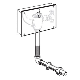 Selectronic Concealed Sensor-Operated Toilet Flush Valve Base with Wall Box
