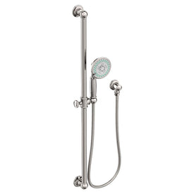 Traditional Three-Function Handshower Set with Slide Bar