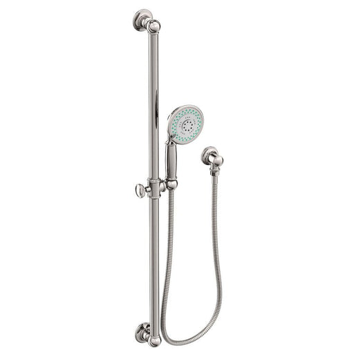 Traditional Three-Function Handshower Set with Slide Bar