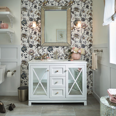 Belfield Single Handle High-Arc Bathroom Faucet with Drain