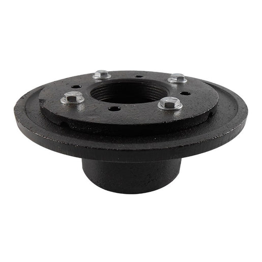 2" Cast Iron Drain Flange No Hub