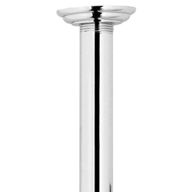8" Ceiling-Mount Shower Arm and Flange with 3/4" IPS