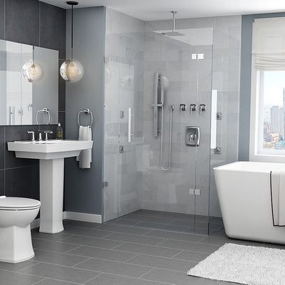 Townsend 30" x 19-1/2" Pedestal Sink with 1 Hole