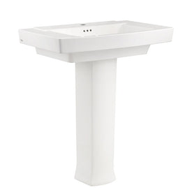 Townsend 30" x 19-1/2" Pedestal Sink with 1 Hole