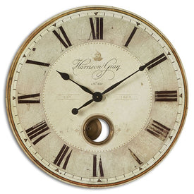 Harrison Gray 30" Wall Clock