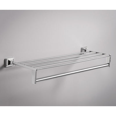 Hotel Motel 24" Towel Shelf with Bar