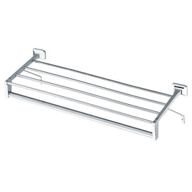 Hotel Motel 24" Towel Shelf with Bar