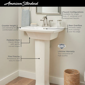 0445.008.020 Bathroom/Bathroom Sinks/Pedestal Sink Sets