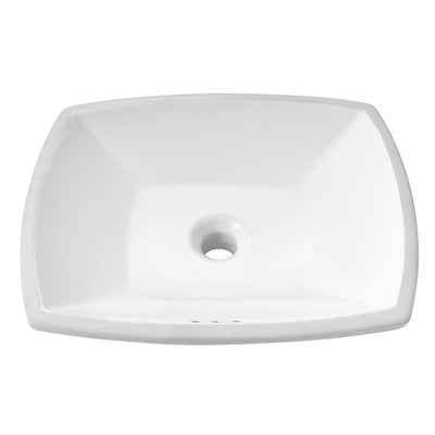 Edgemere 18-1/2"W Rectangular Undermount Bathroom Sink