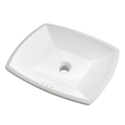 Edgemere 18-1/2"W Rectangular Undermount Bathroom Sink