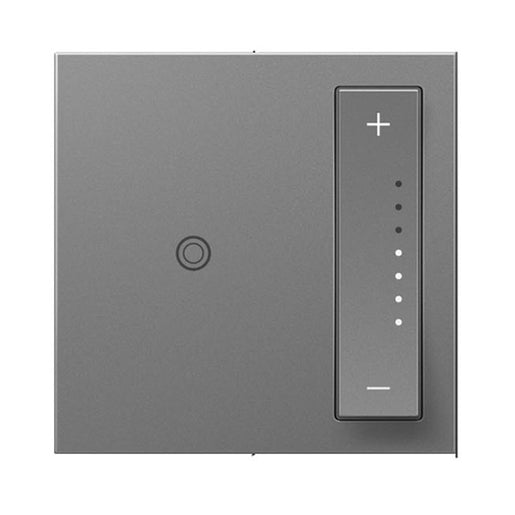 Dimmer Switch adorne SofTap/3-Wire 700 Watt Incandescent/Halogen/MLV/Fluorescent/ELV/CFL/LED Magnesium 4.20 x 1.77 Inch