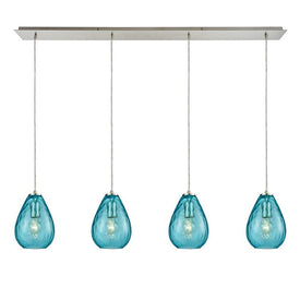 Lagoon Four-Light Linear Pendant - OPEN BOX