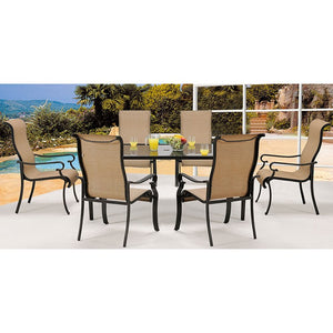 BRIGDN7PC-GLS Outdoor/Patio Furniture/Patio Dining Sets
