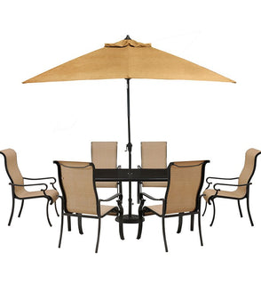 Product Image: BRIGDN7PC-GLS-SU Outdoor/Patio Furniture/Patio Dining Sets