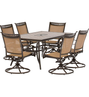 Product Image: FNTDN7PCSWTN Outdoor/Patio Furniture/Patio Dining Sets