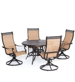 Product Image: MANDN5PCSW-4 Outdoor/Patio Furniture/Patio Dining Sets