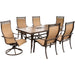 MONACO7PCSW Outdoor/Patio Furniture/Patio Dining Sets