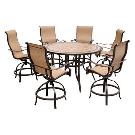 Monaco Seven-Piece High-Dining Bar Set