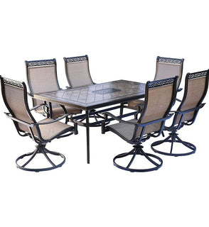 Product Image: MONDN7PCSW-6 Outdoor/Patio Furniture/Patio Dining Sets