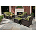 STRATHMERE6PC Outdoor/Patio Furniture/Patio Conversation Sets