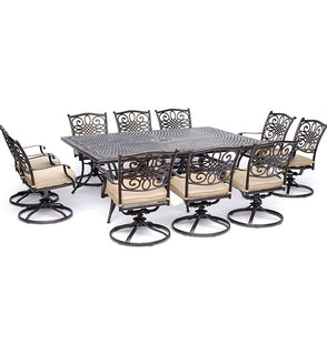 Product Image: TRADDN11PCSW10 Outdoor/Patio Furniture/Patio Dining Sets