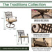 TRADDN11PCSW4 Outdoor/Patio Furniture/Patio Dining Sets