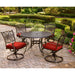 TRADDN5PCSW-RED Outdoor/Patio Furniture/Patio Dining Sets