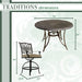 TRADDN7PCBR Outdoor/Patio Furniture/Patio Dining Sets