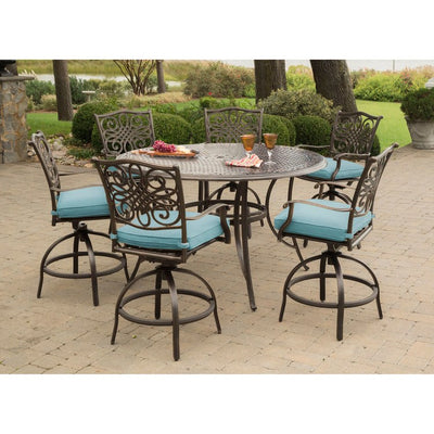 Traditions Seven-Piece High-Dining Bar Set