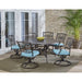 TRADDN7PCSWRD6-BLU Outdoor/Patio Furniture/Patio Dining Sets