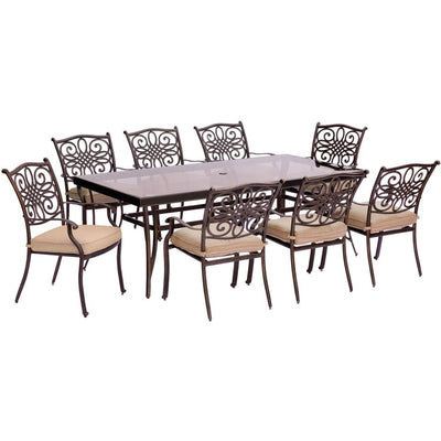 Traditions Nine-Piece Dining Set