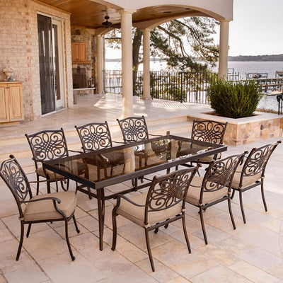 Traditions Nine-Piece Dining Set