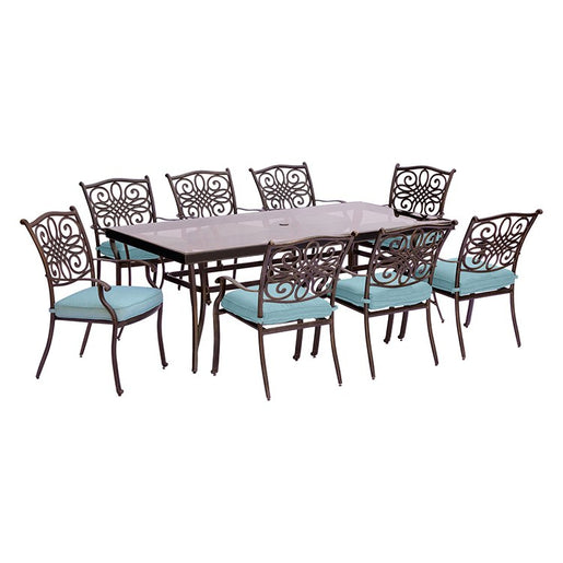 Traditions Nine-Piece Dining Set
