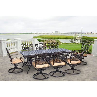 Traditions Nine-Piece Dining Set