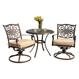 Traditions Three-Piece Bistro Dining Set