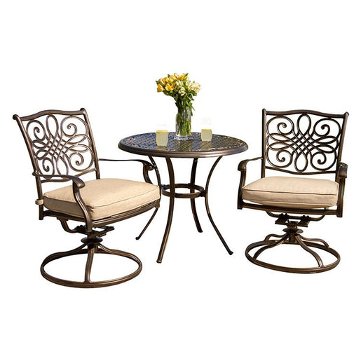 Traditions Three-Piece Bistro Dining Set