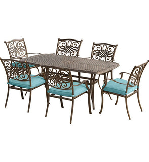 Product Image: TRADITIONS7PC-BLU Outdoor/Patio Furniture/Patio Dining Sets