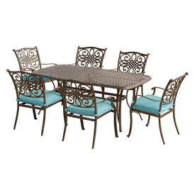 Traditions Seven-Piece Outdoor Dining Set