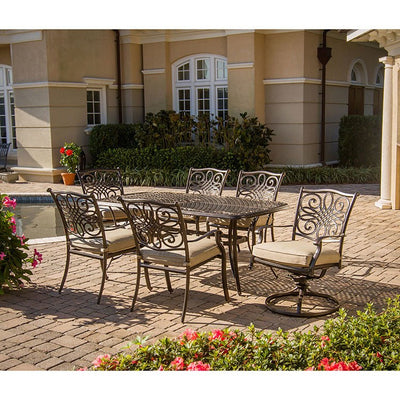 Traditions Seven-Piece Outdoor Dining Set