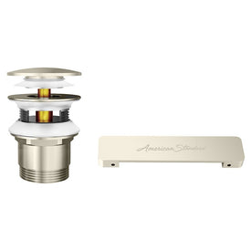 Drain Assembly with Overflow Cover for Freestanding Tubs