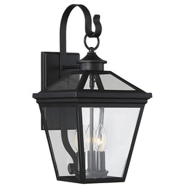 Ellijay Three-Light Outdoor Wall Mount Lantern