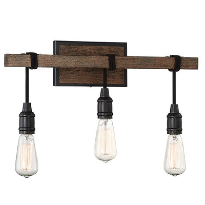 Burgess Three-Light Bathroom Vanity Fixture