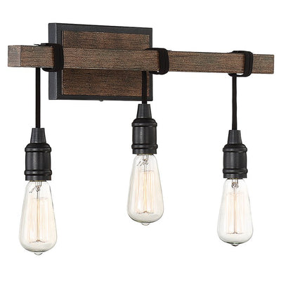 Burgess Three-Light Bathroom Vanity Fixture