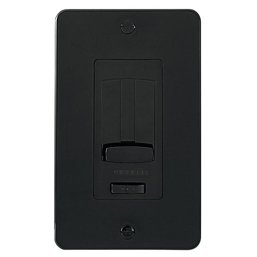 Wall Plate and Trim for Undercabinet Light LED Driver and Dimmer