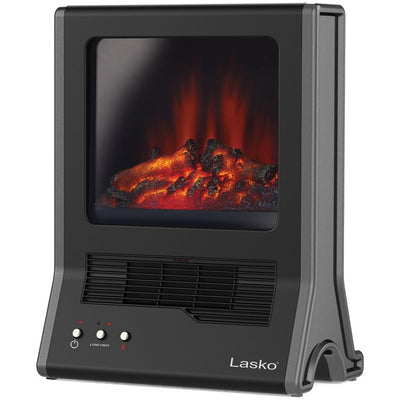 Ultra Ceramic Freestanding Fireplace Heater