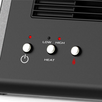 Ultra Ceramic Freestanding Fireplace Heater