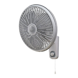 16" Oscillating Three-Speed Wall-Mount Fan