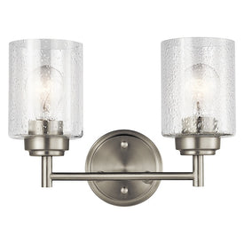 Winslow Two-Light Bathroom Vanity Fixture