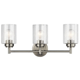 Winslow Three-Light Bathroom Vanity Fixture